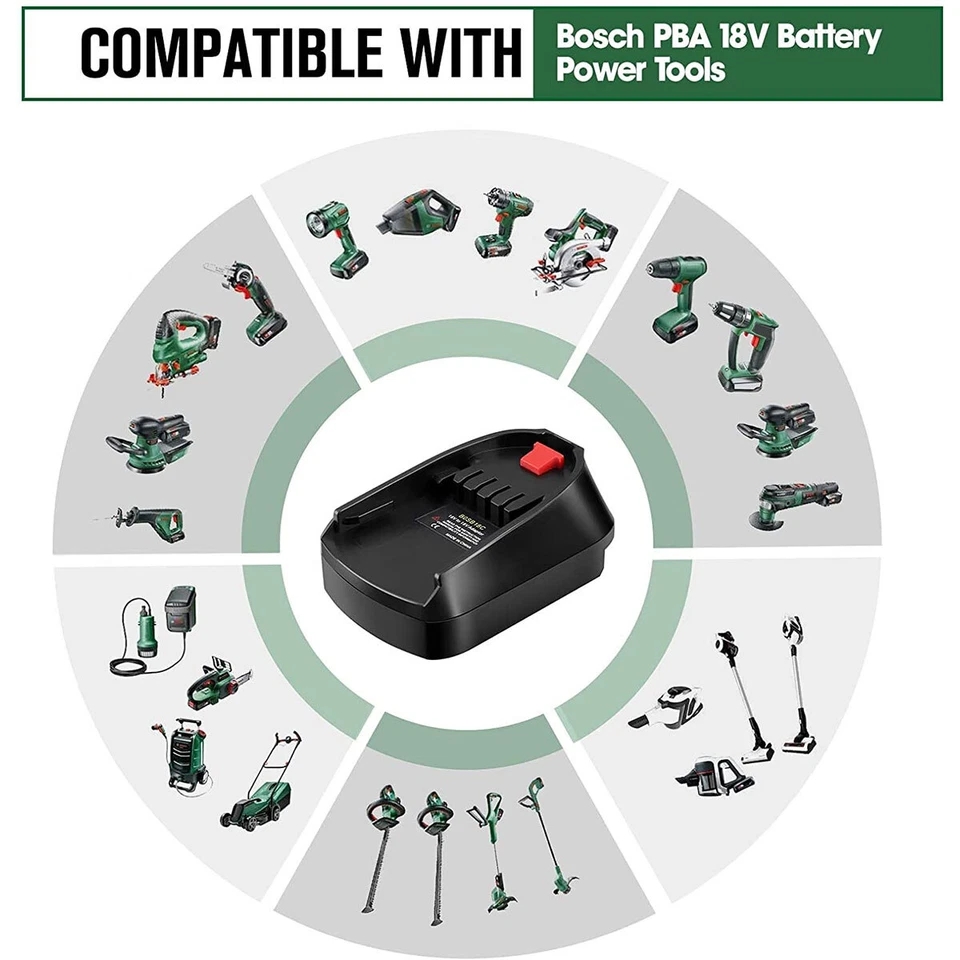 Gardening Tools Lidl - Batteries Converter Adapter For Lidl Parkside