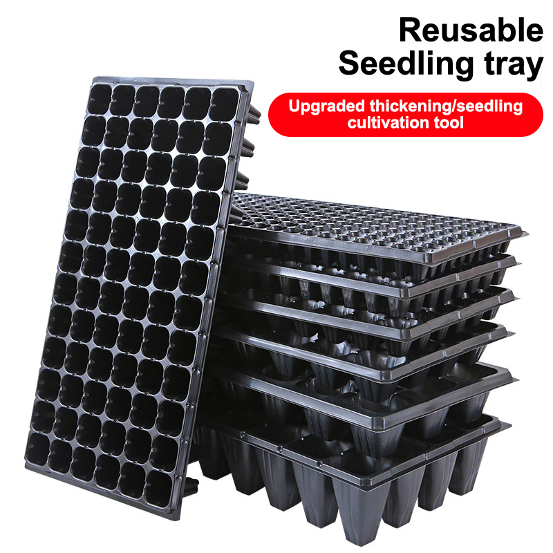 Seed Starter Trays - 10Pcs Seedling Tray Plastic Gardening Germination
