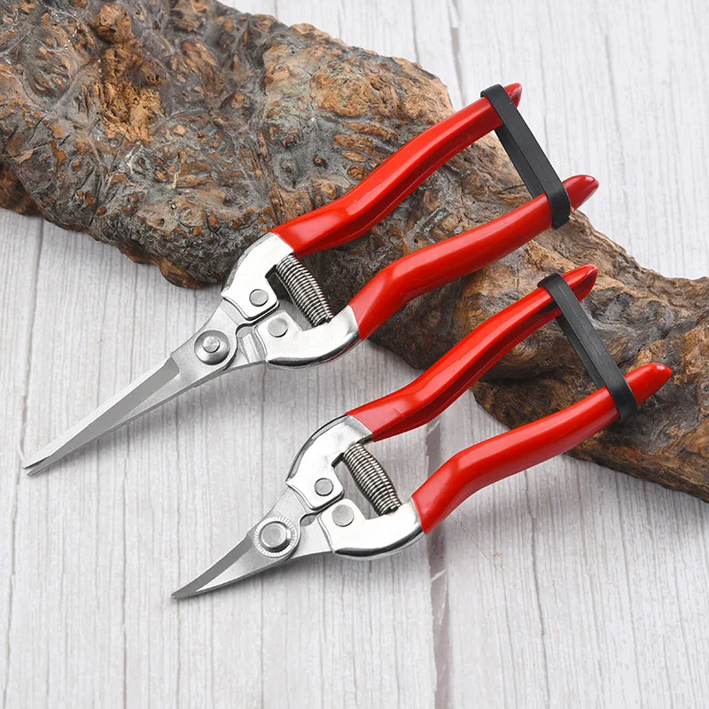 Gardening Tools Pink - Stainless Steel Pruning Scissors Gardening Scissors