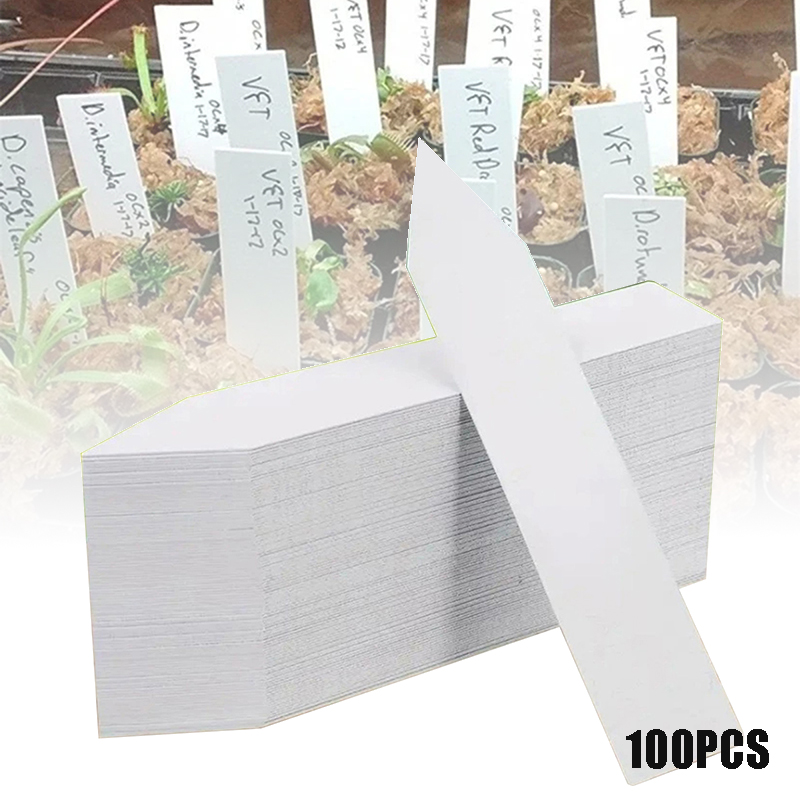 Plant Label Tags - 100pcs Garden Plant Labels Plant Accessories