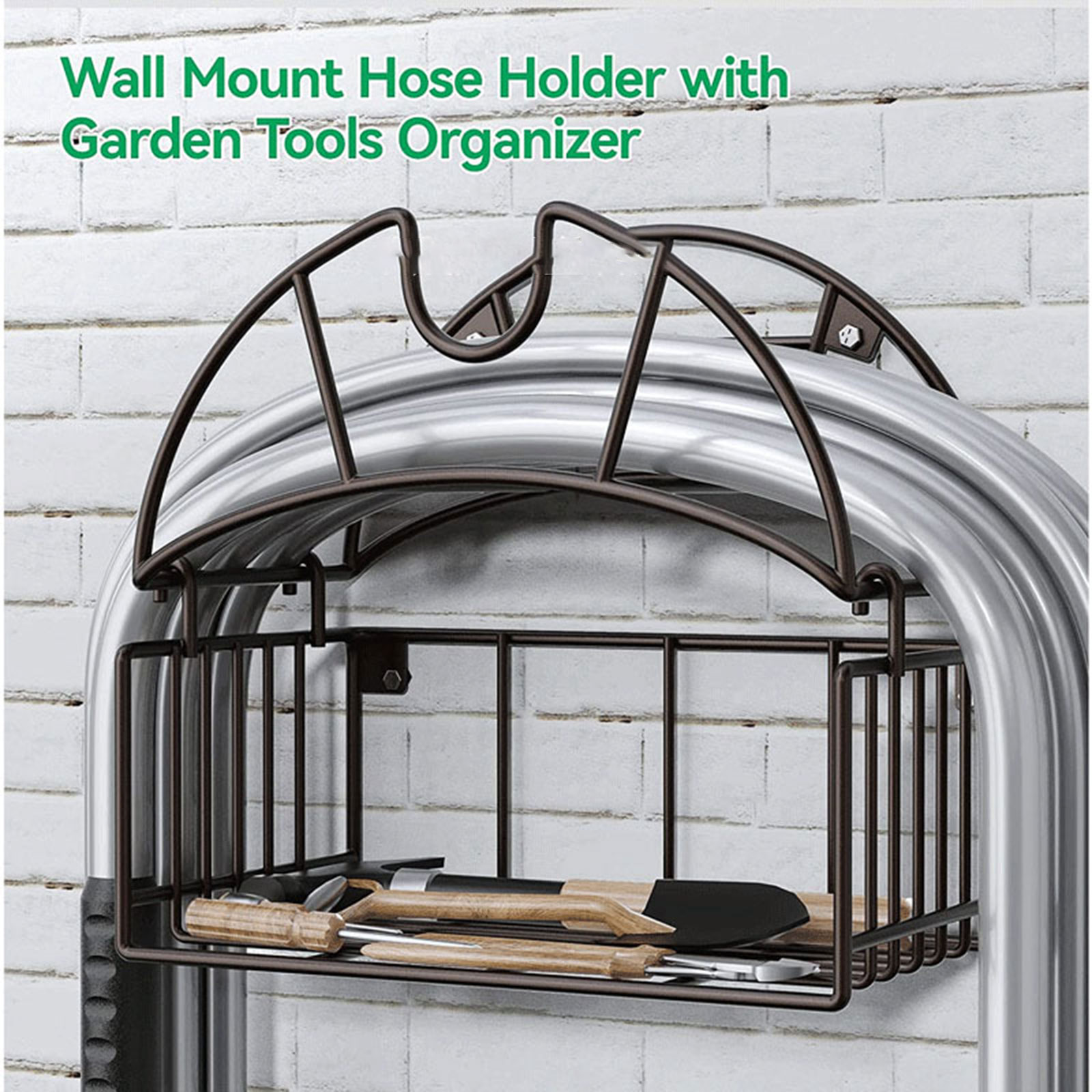 Gardening Tools Range - Wall Mount Garden Hose Holder with