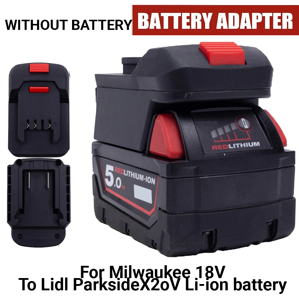 Adapter for Lidl Parkside X20V - đánh giá và giá Gardening Tools Lidl