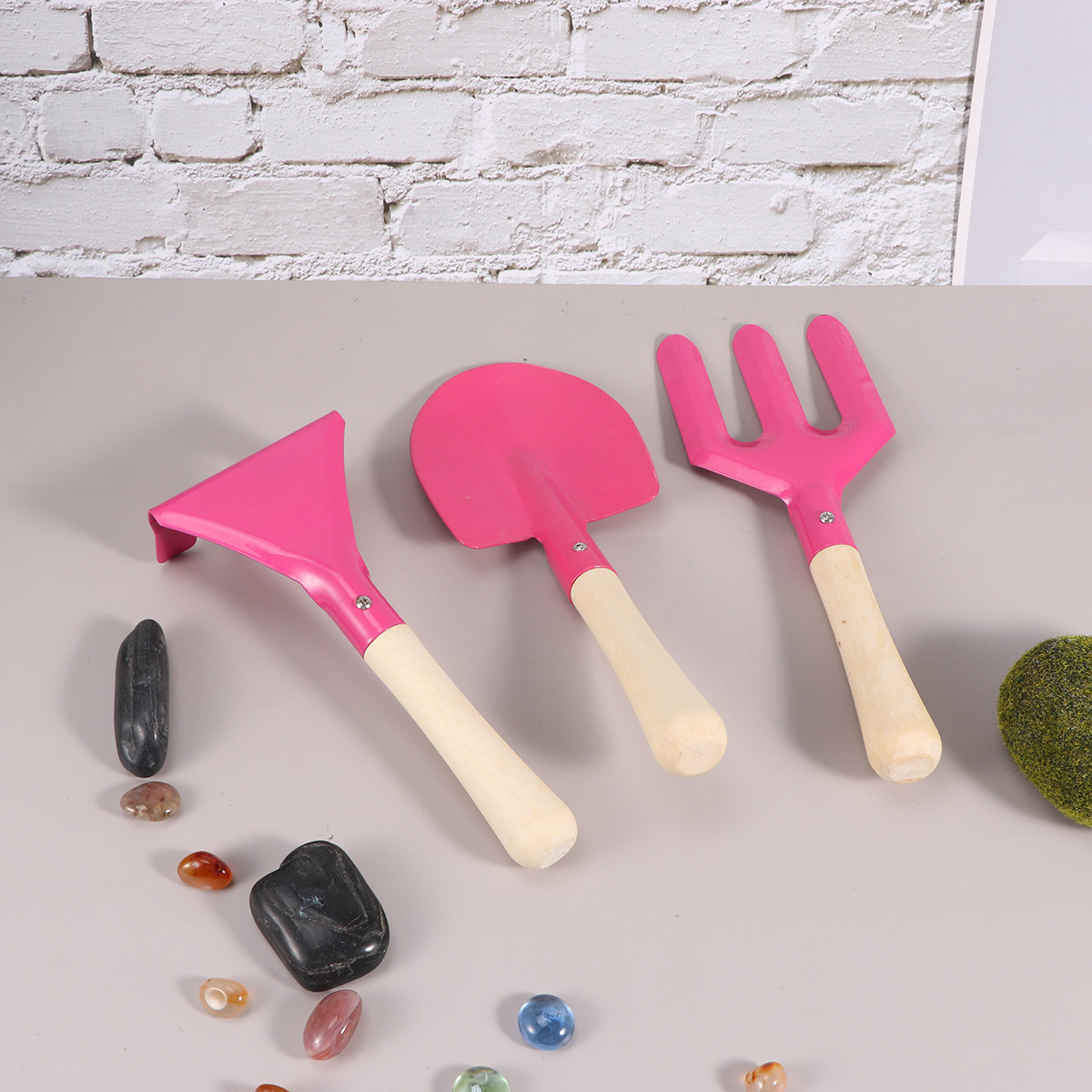 3Pcs Kid Friendly Gardening To - đánh giá và giá Gardening Tools Pink