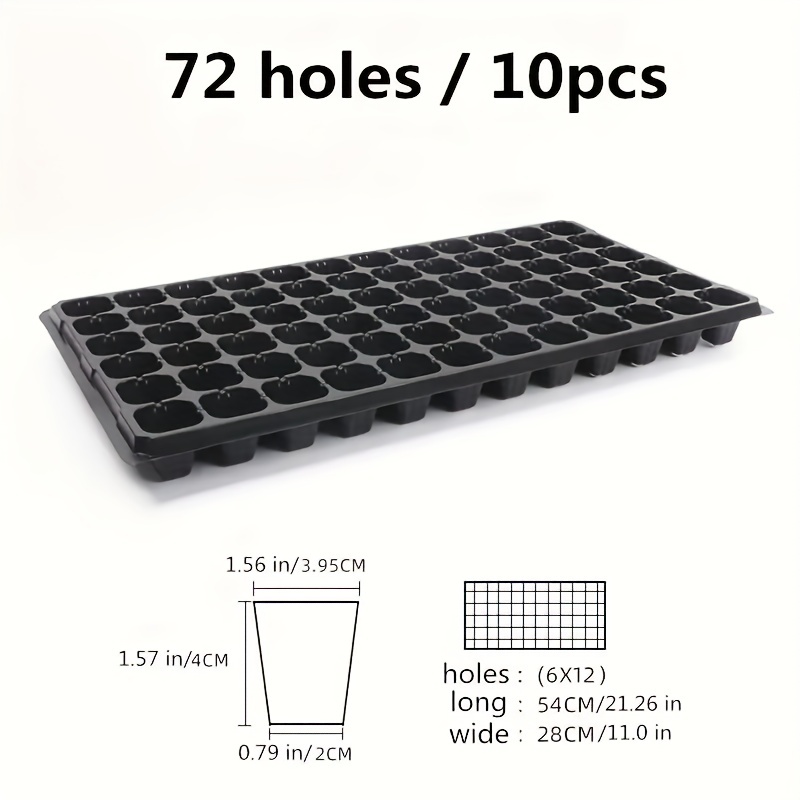 10-20nursery tray, greenhouse  - đánh giá và giá Seed Starter Trays