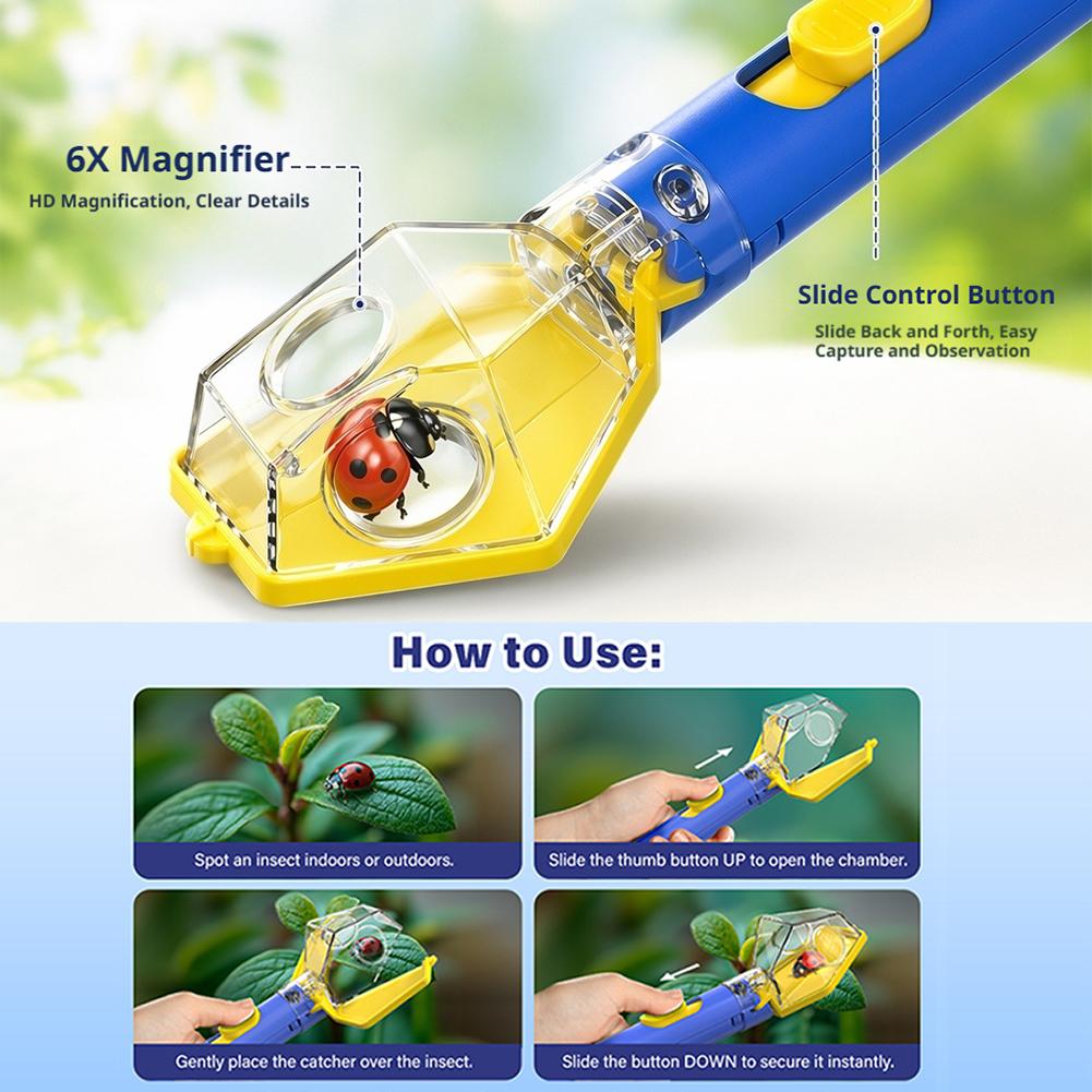 Handheld Insect Catcher Viewer - đánh giá và giá Gardening Tools For 8 Year Olds