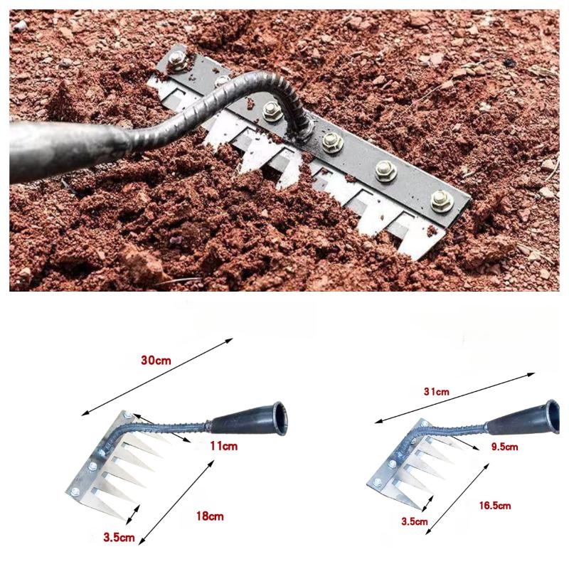 Steel Garden Weeding Rake Mult - đánh giá và giá Gardening Tools Uses