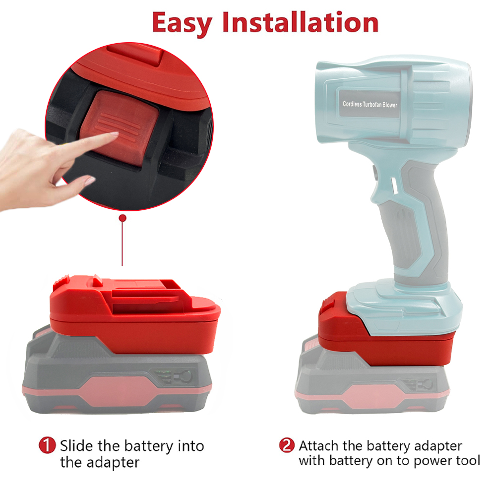 1pc Battery Adapter Converter  - đánh giá và giá Gardening Tools Lidl