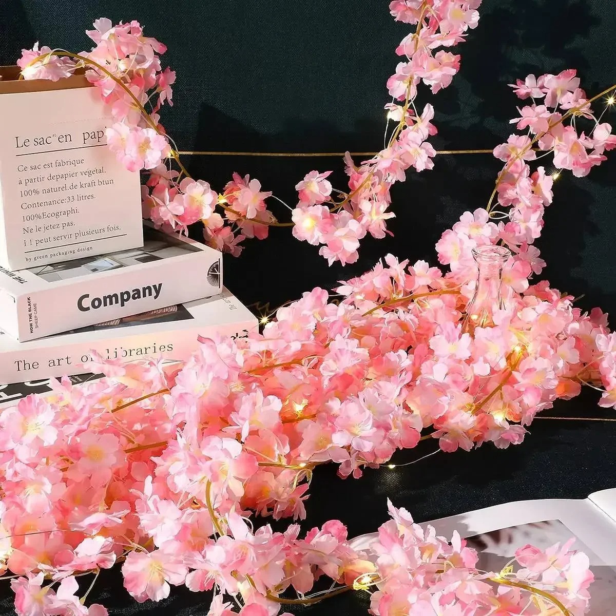180CM Pink Artificial Flowers  - đánh giá và giá Gardening Tools Pink