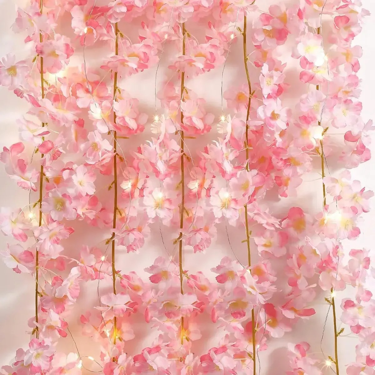 180CM Pink Artificial Flowers  - đánh giá và giá Gardening Tools Pink