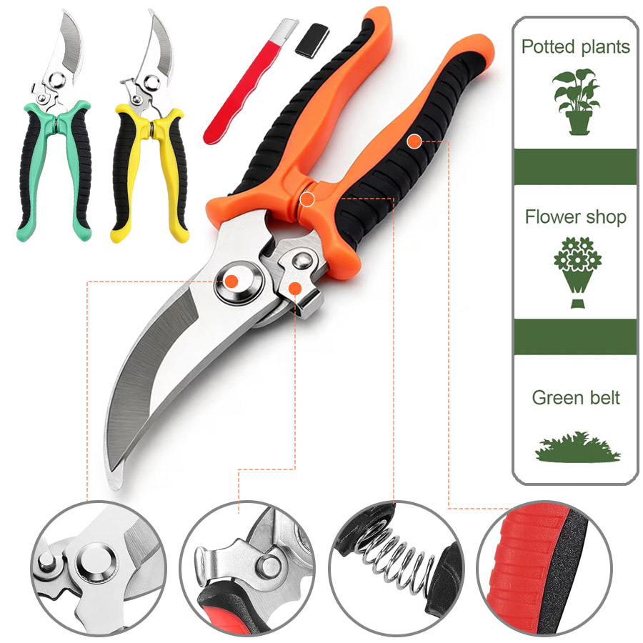 2Pcs, Professional Heavy-Duty  - đánh giá và giá Gardening Tools Pink