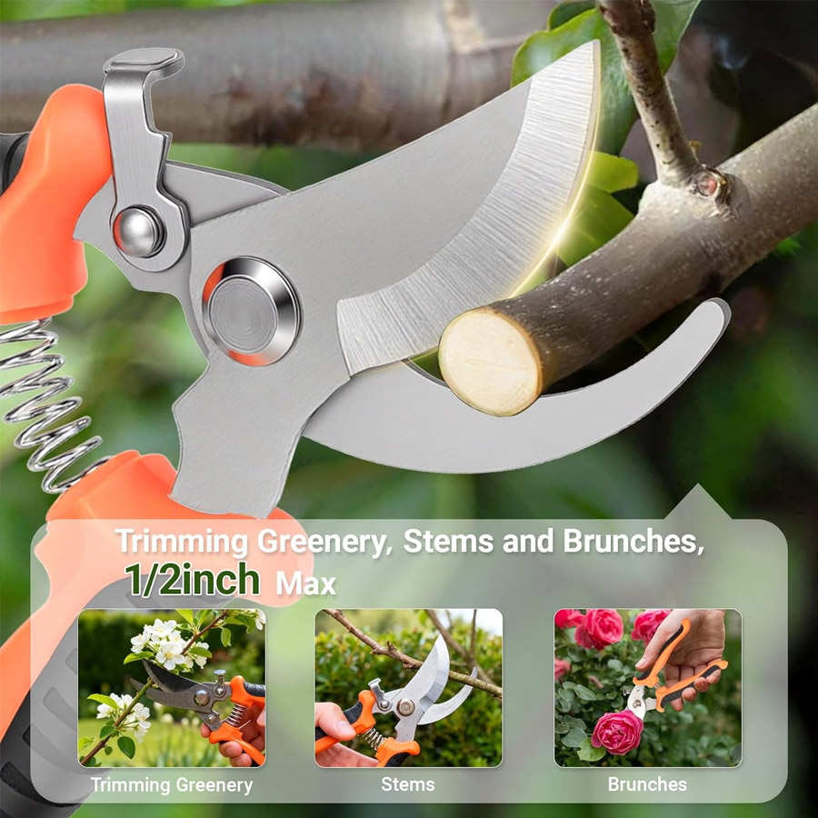 2Pcs, Professional Heavy-Duty  - đánh giá và giá Gardening Tools Pink