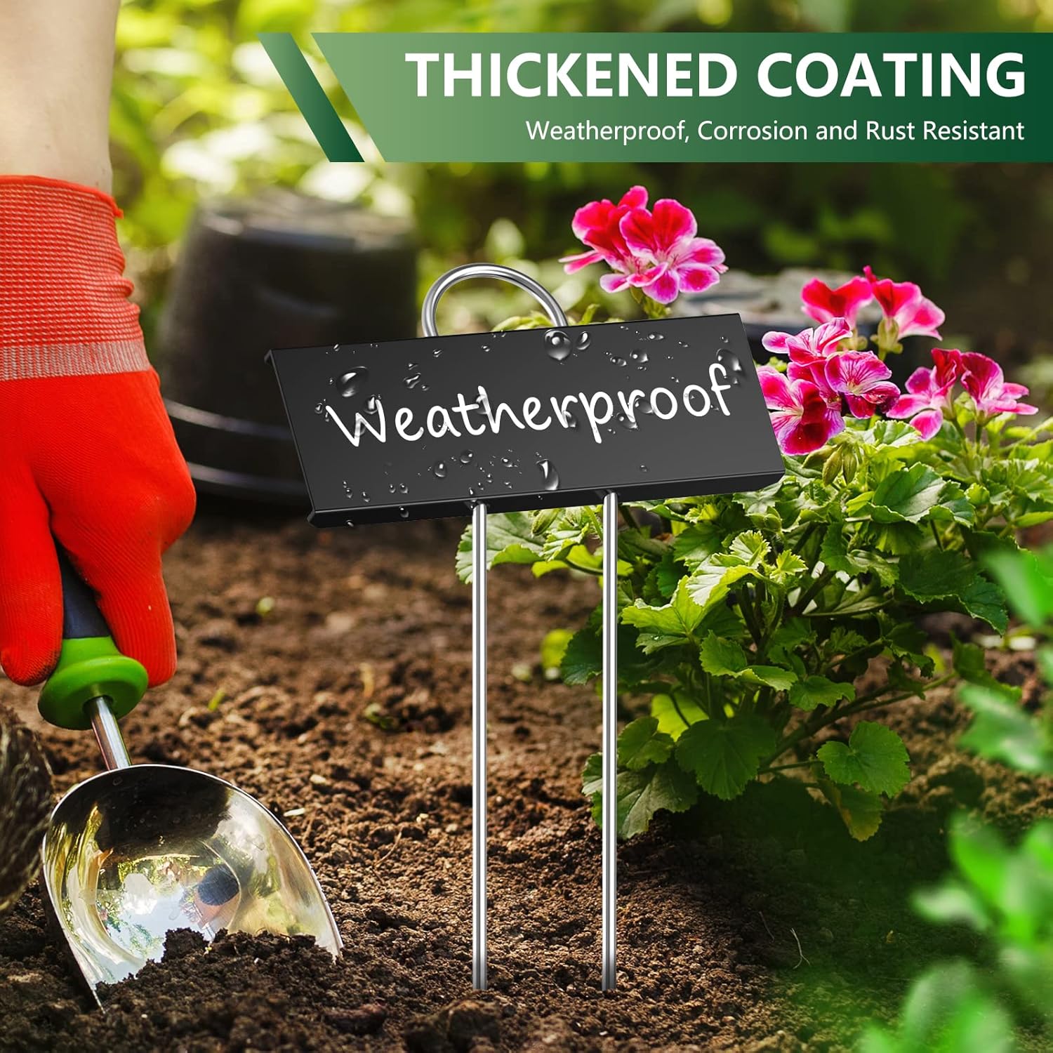 Waterproof 5PCS T Type Metal P - đánh giá và giá Plant Label Tags