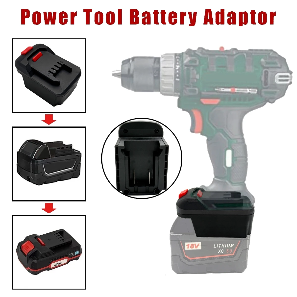 Battery Adapter/Converter for  - đánh giá và giá Gardening Tools Lidl