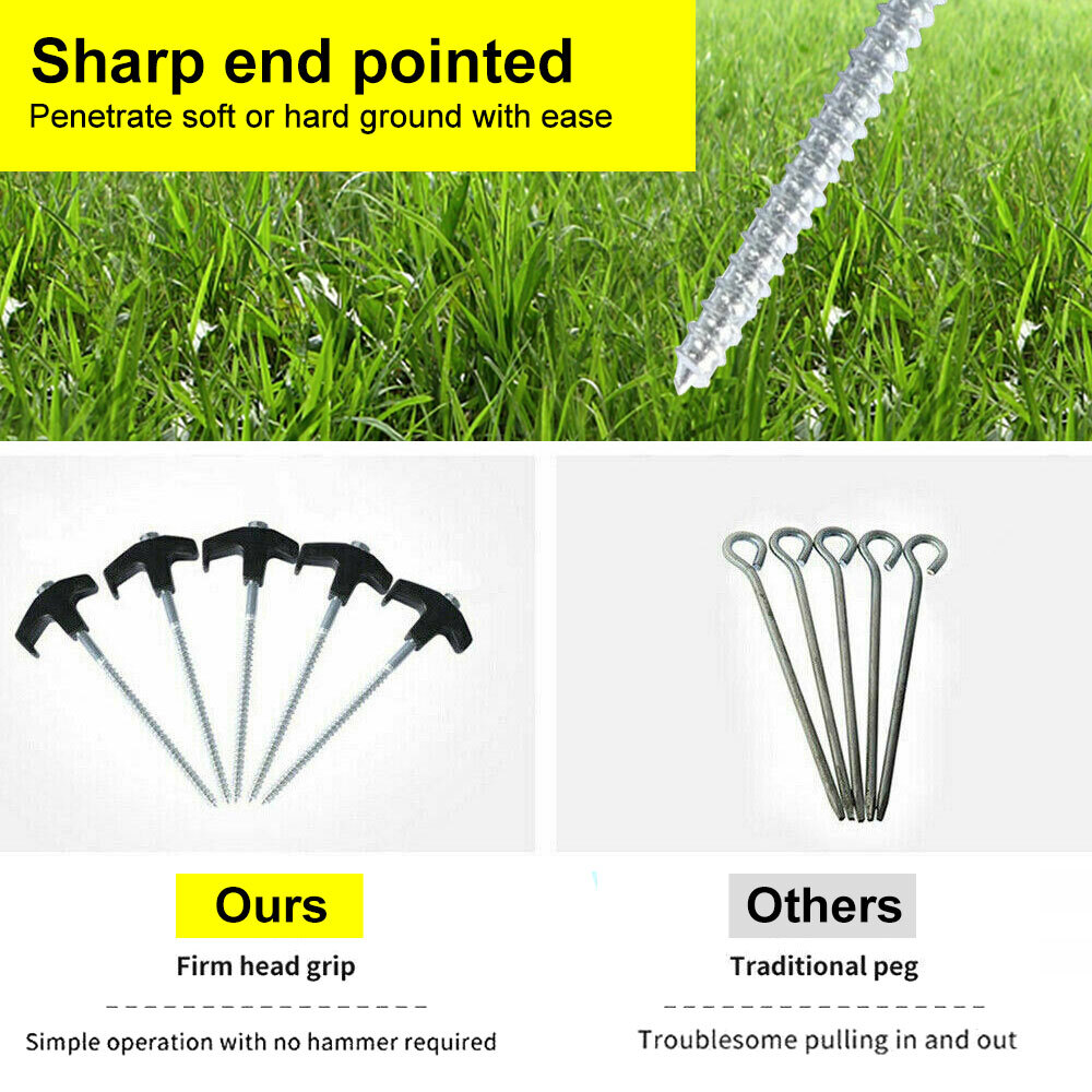 20Pcs Heavy Duty Screw Steel T - đánh giá và giá Gardening Tools Screwfix