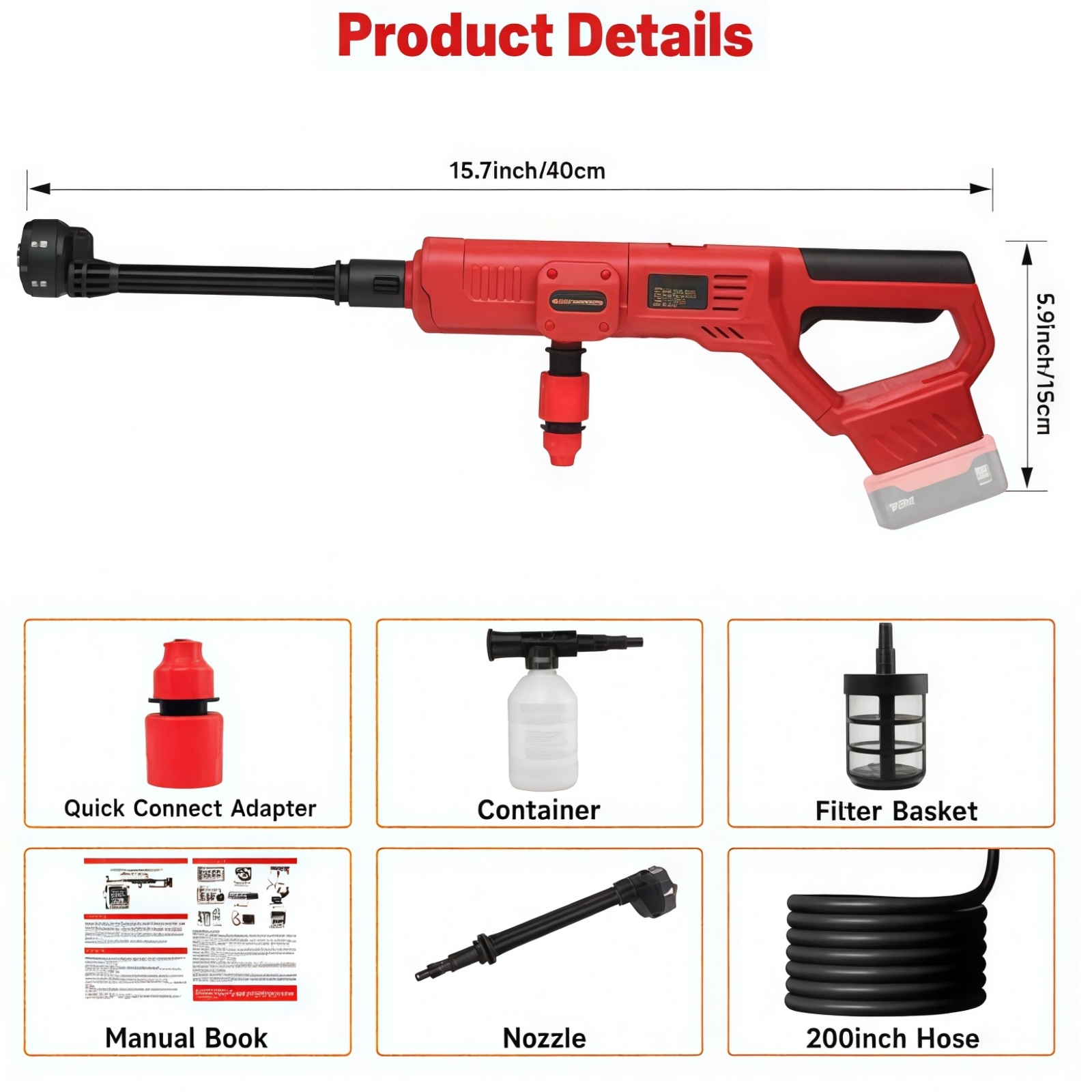Cordless Pressure Washer for M - đánh giá và giá Gardening Tools Battery Powered