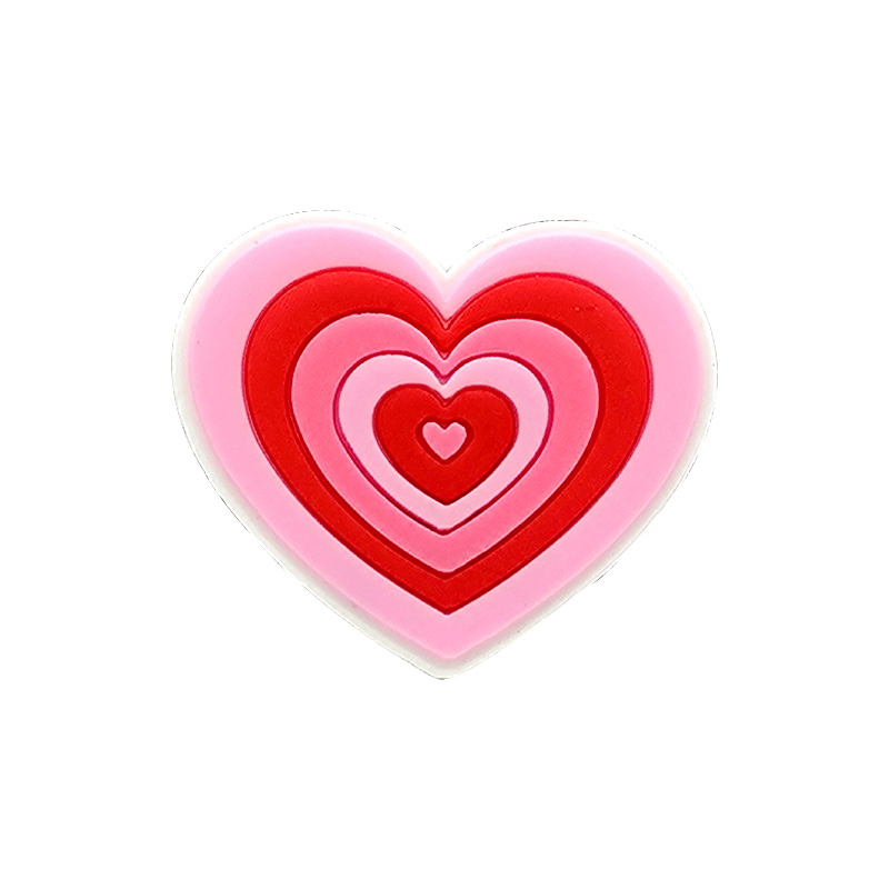 1pcs Heart Shoe Charms Rainbow - đánh giá và giá Gardening Tools Pink