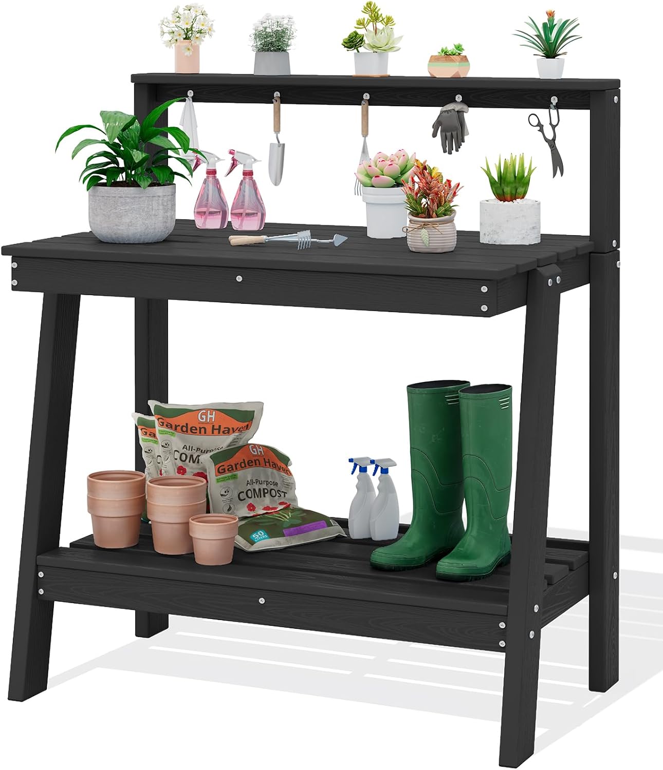 3‑Tier Outdoor Gardening Potti - đánh giá và giá Gardening Tools Uses
