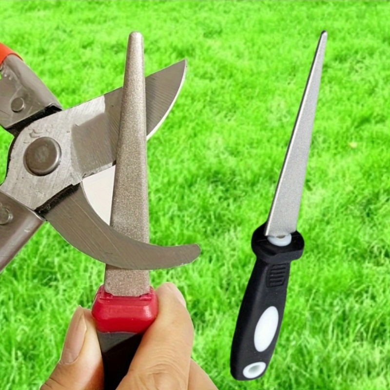 2-in-1 Diamond Steel Knife Sha - đánh giá và giá Gardening Tools Knife