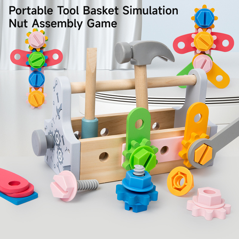Children Toolbox Wooden Toys D - đánh giá và giá Gardening Tools For 8 Year Olds