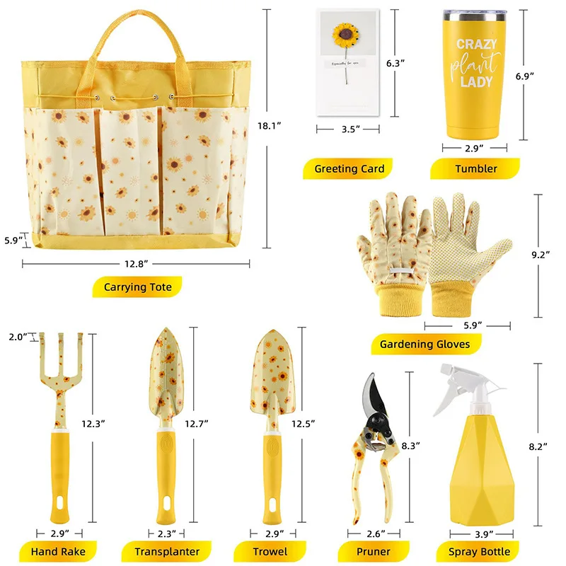 Durable Garden Tool Set Ladies - đánh giá và giá Gardening Tools Gloves