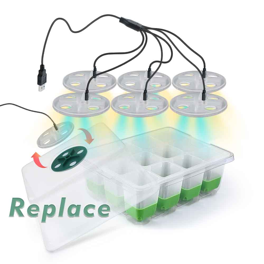 LED Grow Light Seedling Starte - đánh giá và giá Seed Starter Trays