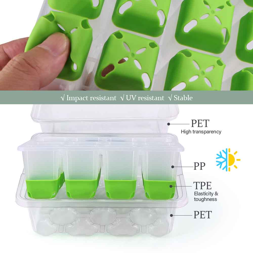 LED Grow Light Seedling Starte - đánh giá và giá Seed Starter Trays