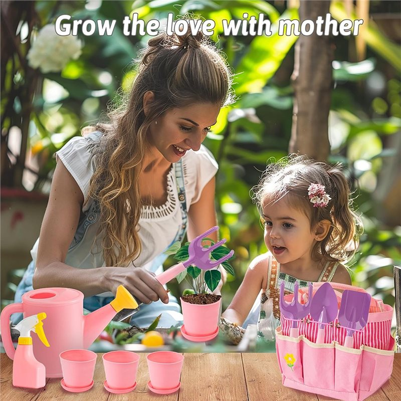Superior-Kids Pink Gardening T - đánh giá và giá Gardening Tools Pink