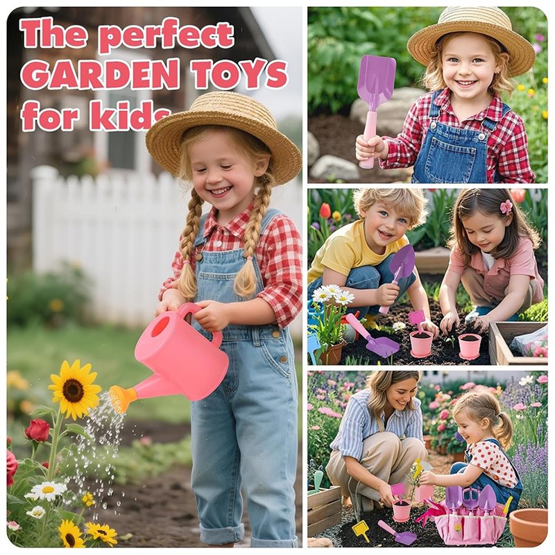 Superior-Kids Pink Gardening T - đánh giá và giá Gardening Tools Pink