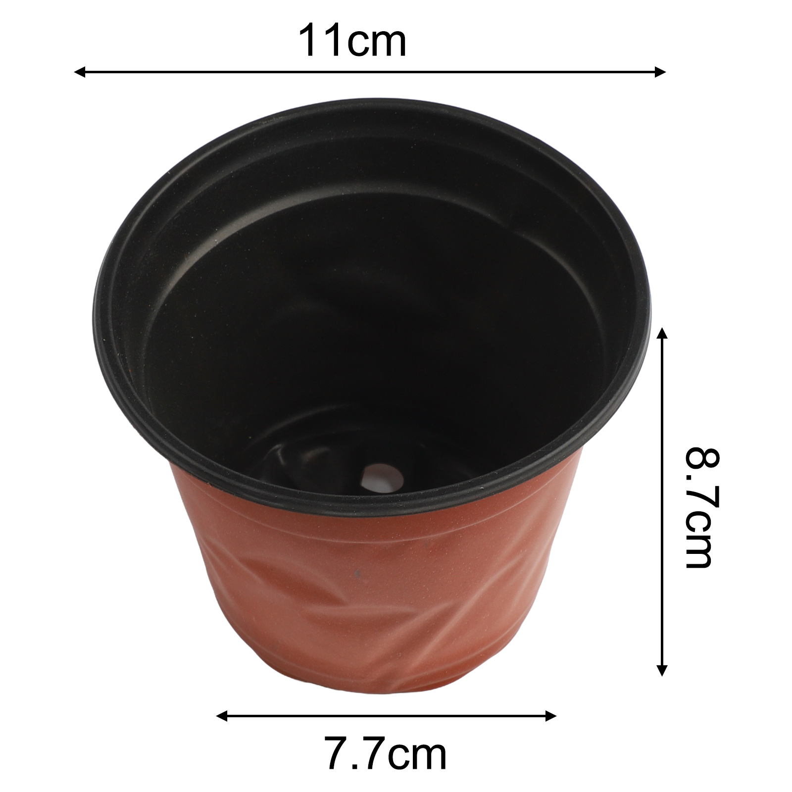 100pcs Two-Color Flower Pot Pl - đánh giá và giá Seed Starter Trays