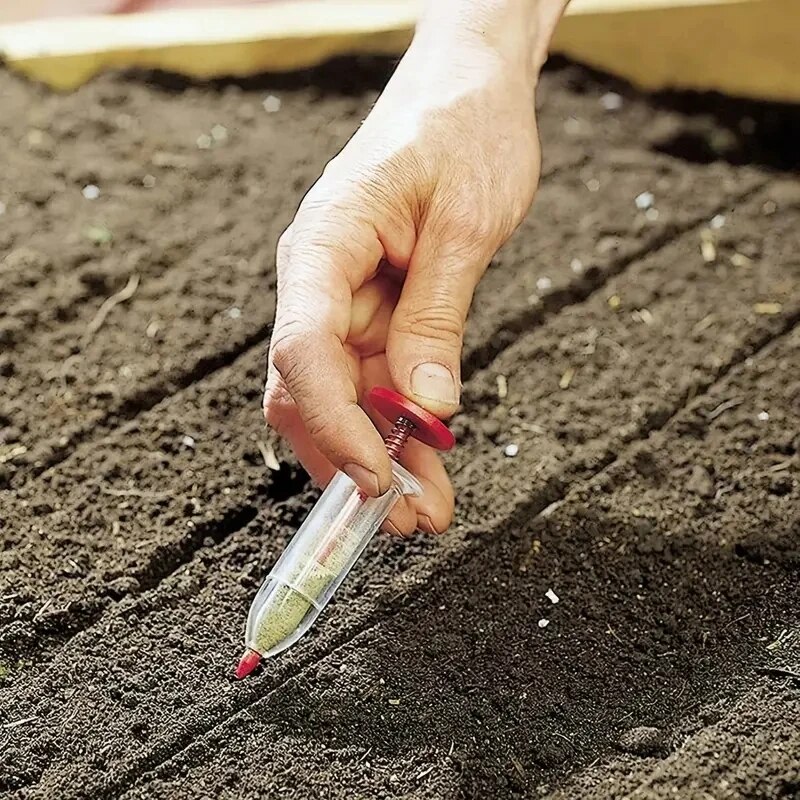Manual Syringe Type Seed Sower - đánh giá và giá Gardening Tools Uses