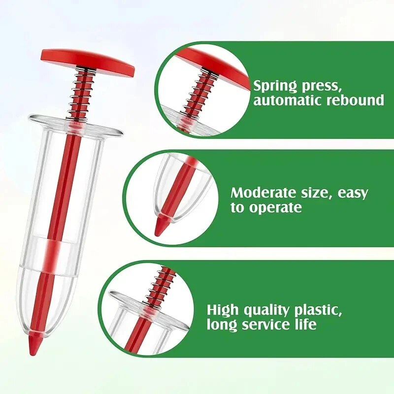 Manual Syringe Type Seed Sower - đánh giá và giá Gardening Tools Uses