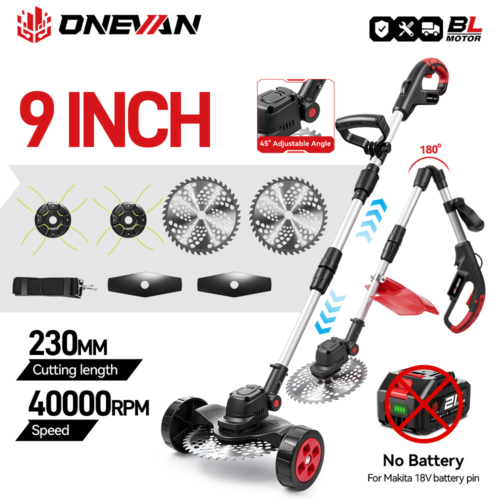 ONEVAN 9Inch 40000RPM Brushles - đánh giá và giá Gardening Tools Battery Powered