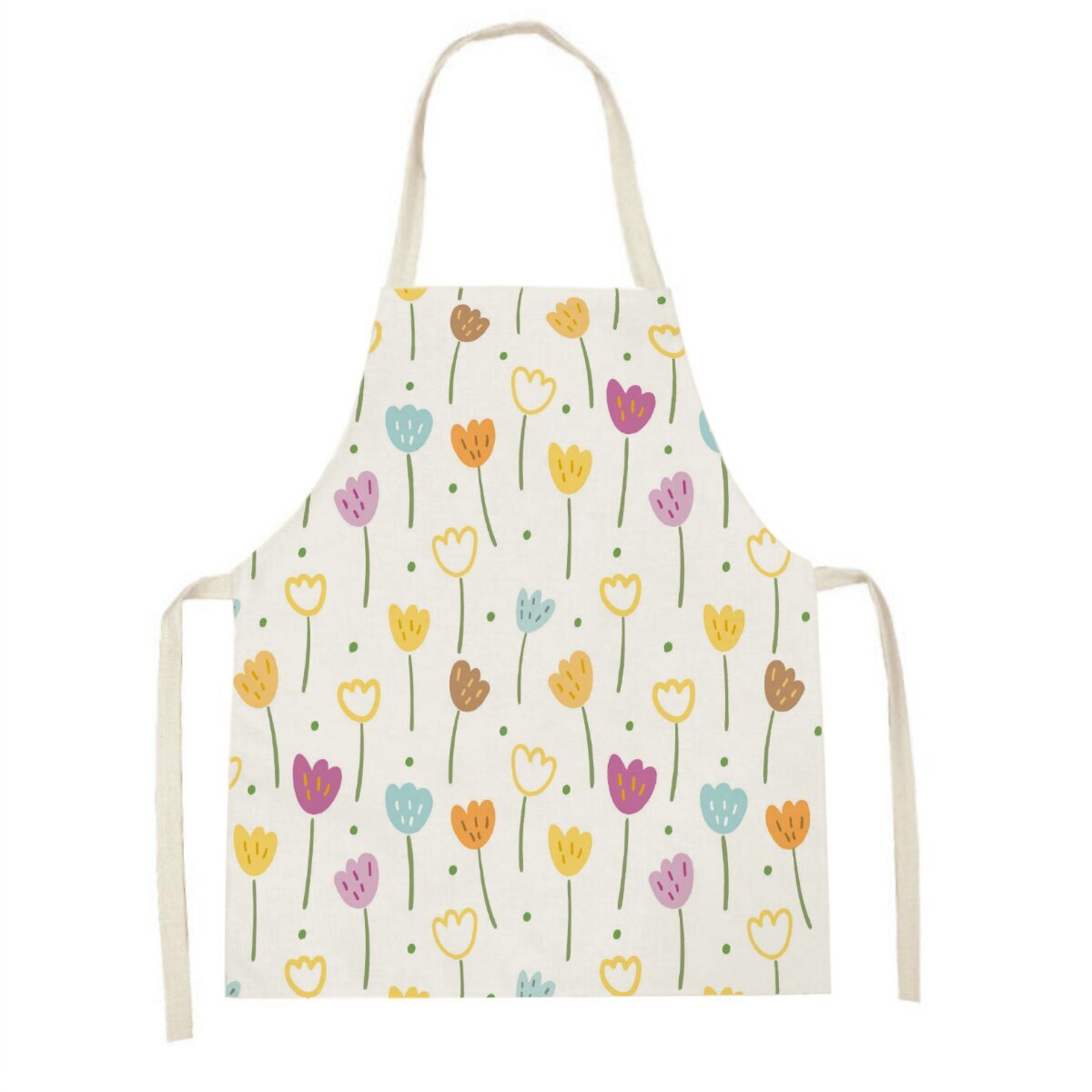 Pink tulip kitchen apron Clean - đánh giá và giá Gardening Tools Pink
