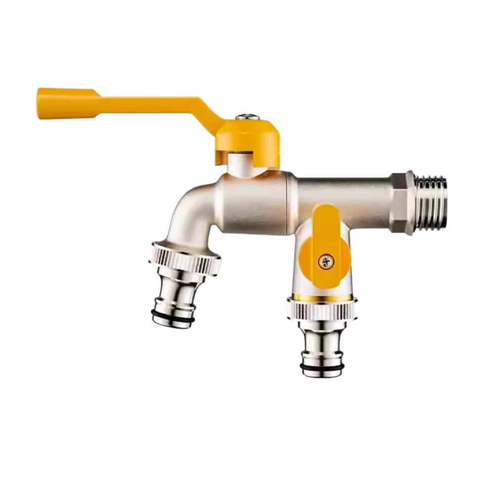Outdoor Double Water Tap Fauce - đánh giá và giá Gardening Tools And Equipment