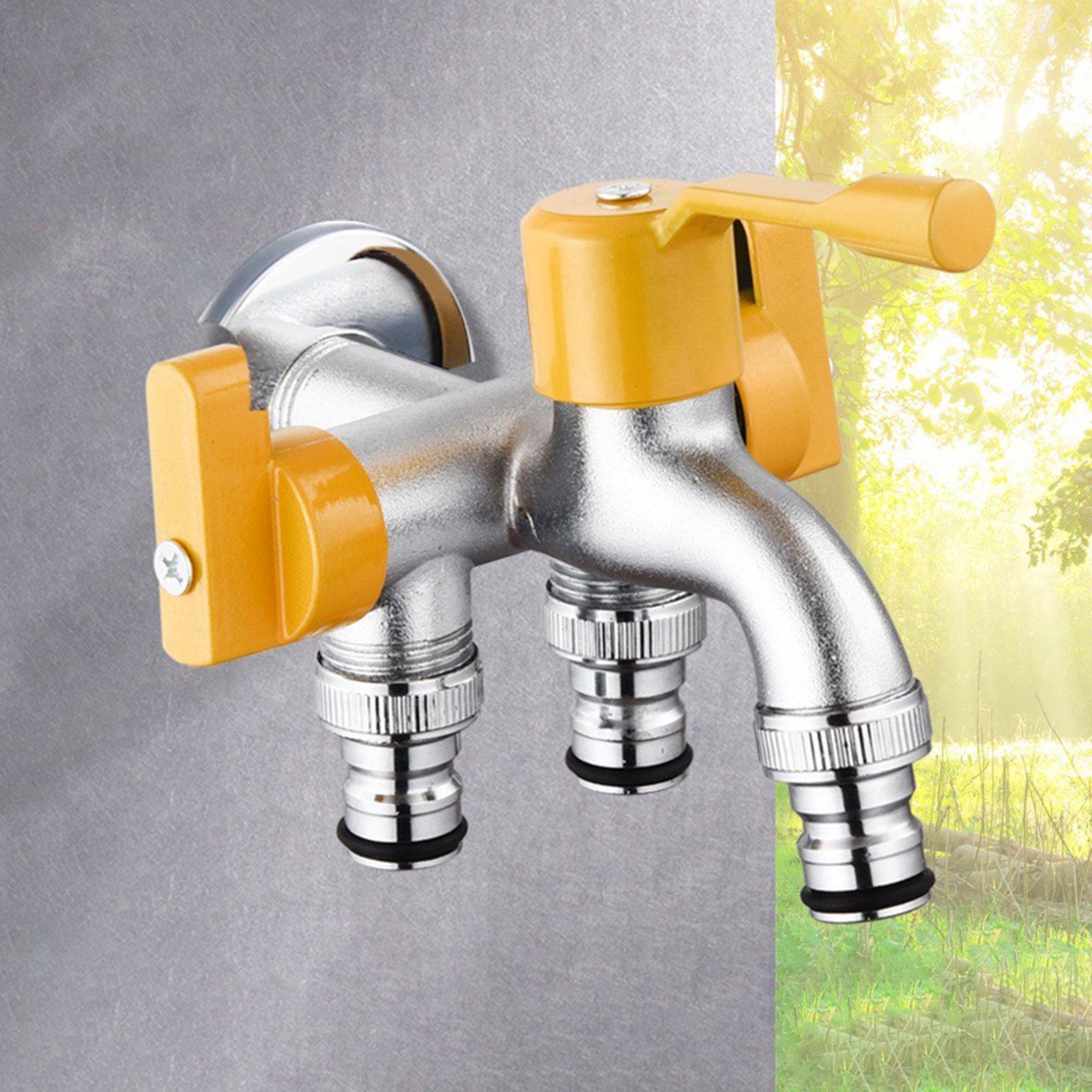 Outdoor Faucet Brass Three Way - đánh giá và giá Gardening Tools And Equipment