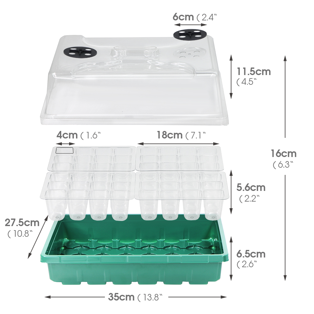 Warm Seedlings Box Heating Mat - đánh giá và giá Seed Starter Trays
