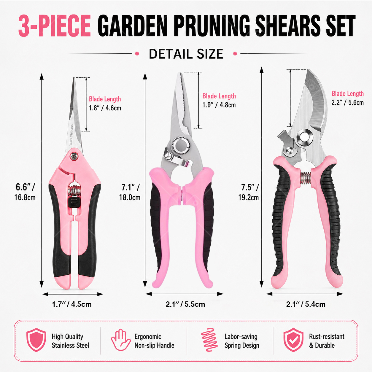 Garden Fruit Picking Scissors  - đánh giá và giá Gardening Tools Pink