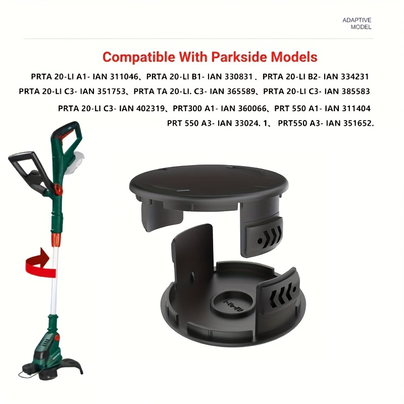 Spool Cover For Parkside PRTA  - đánh giá và giá Gardening Tools Lidl