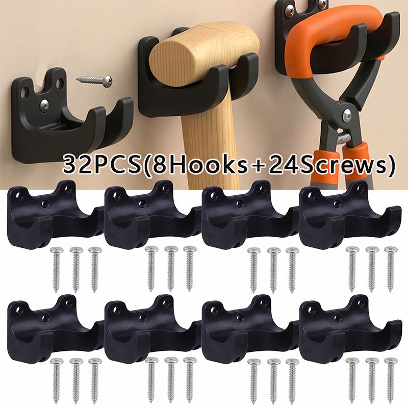 32Pcs Garden Tool Hanger Rack  - đánh giá và giá Gardening Tools Screwfix