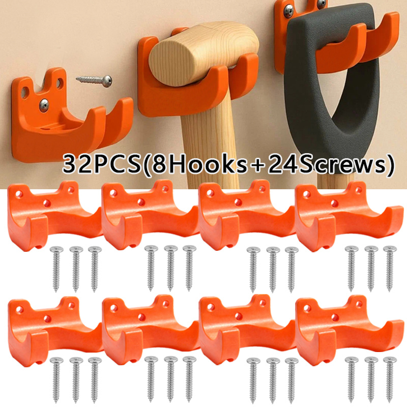 32Pcs Garden Tool Hanger Rack  - đánh giá và giá Gardening Tools Screwfix