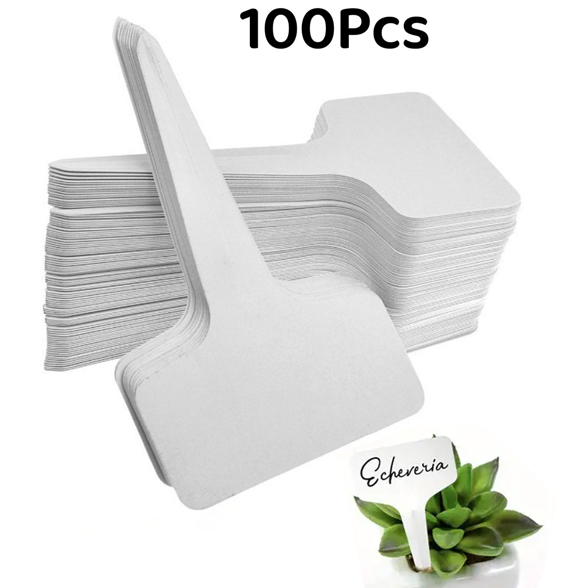100Pcs Plastic Plant Labels, 2 - đánh giá và giá Plant Label Tags