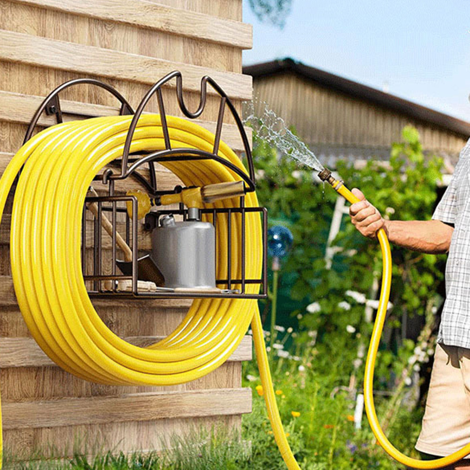 Wall Mount Garden Hose Holder  - đánh giá và giá Gardening Tools Range