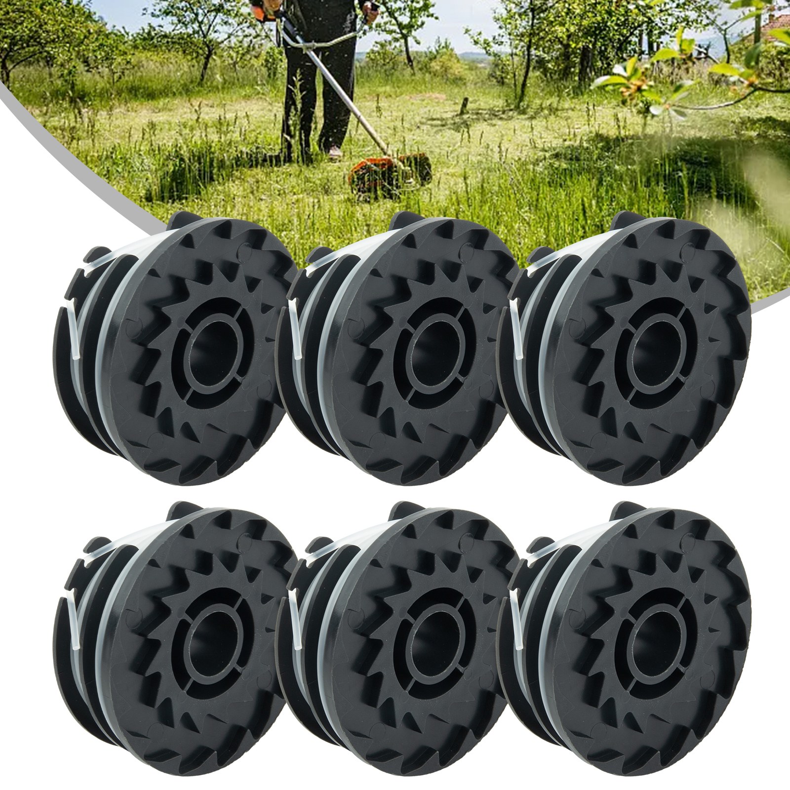 Portable 1/6PCS Thread Spools  - đánh giá và giá Gardening Tools Lidl