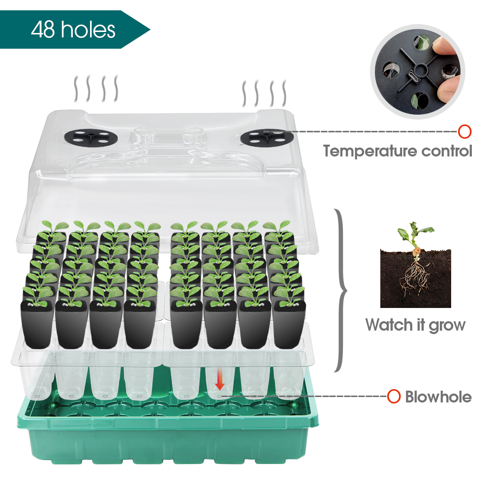 Winter Seedlings Box Heating P - đánh giá và giá Seed Starter Trays